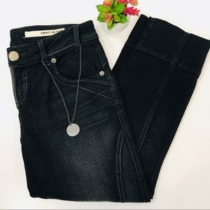 DKNY Skinny Jeans. Black cropped jeans